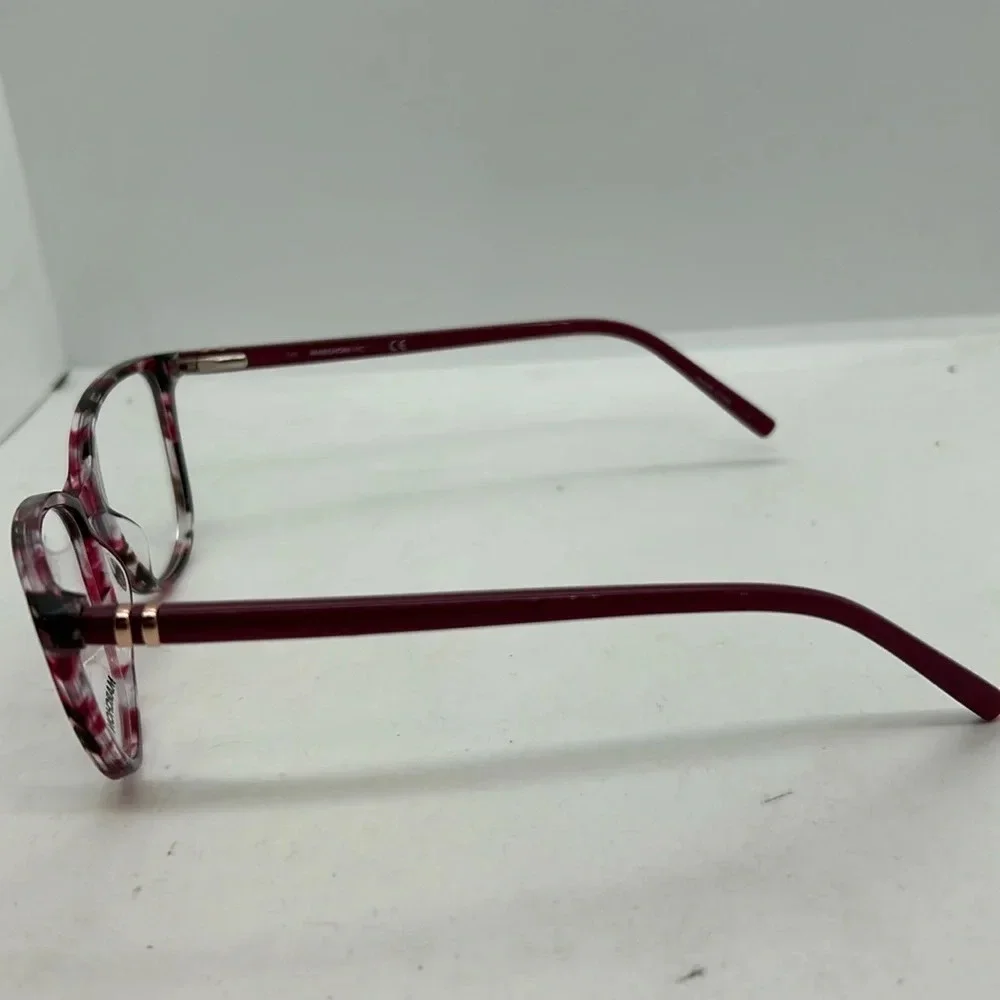 Marchon NYC M-5014 Eyeglasses Frames RXable 640 52 - Tortoise with Wine NWT